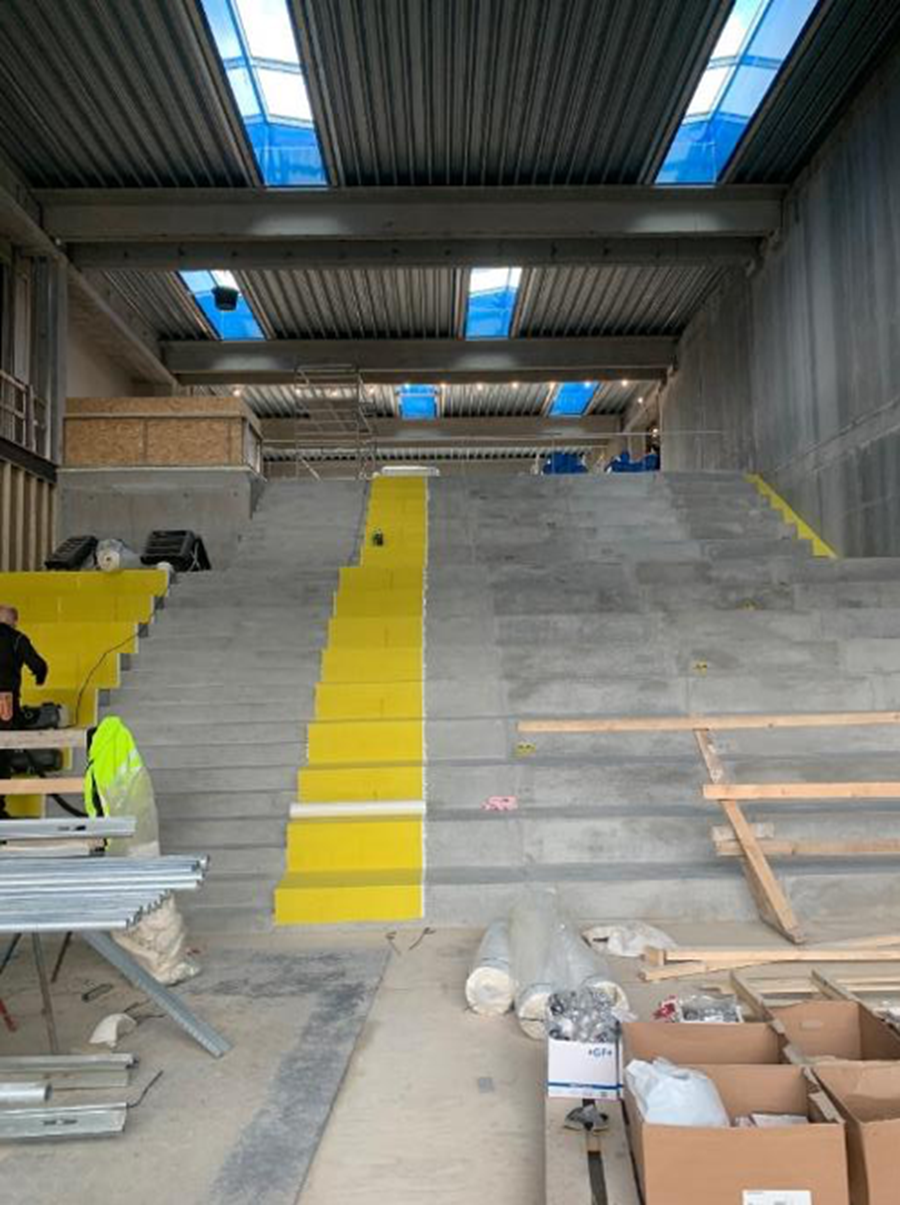 Protecting pre-cast concrete stairs: a case study from Denmark